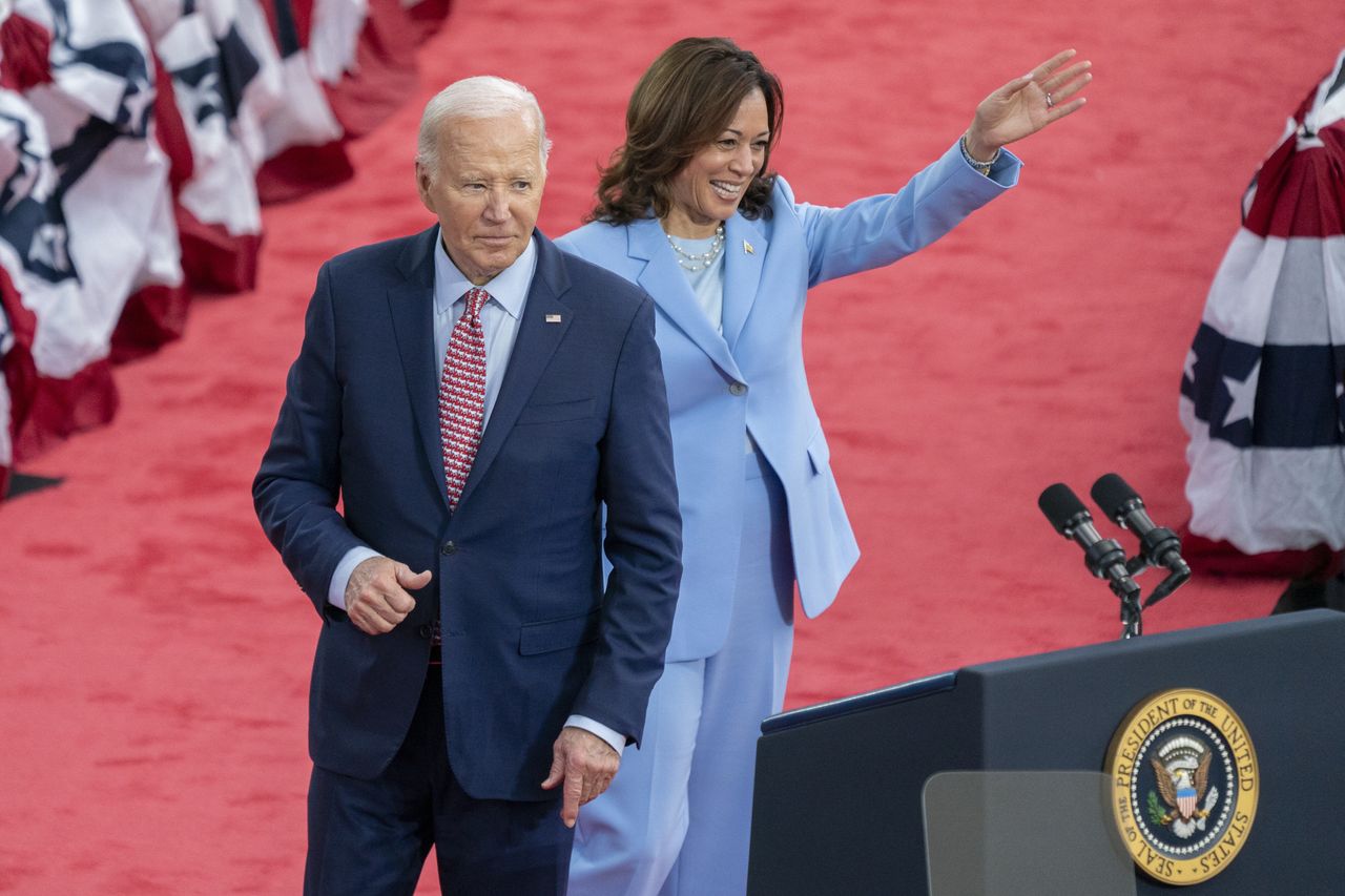 Joe Biden indicated Kamala Harris as his "successor" in the November presidential elections