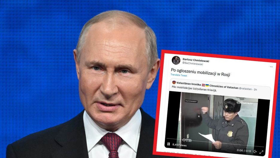 Tak Ukraińcy nabijają się z mobilizacji Putina