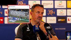 Transparent w Lublinie. Kibice zwrócili się do trenera. "Mariusz"