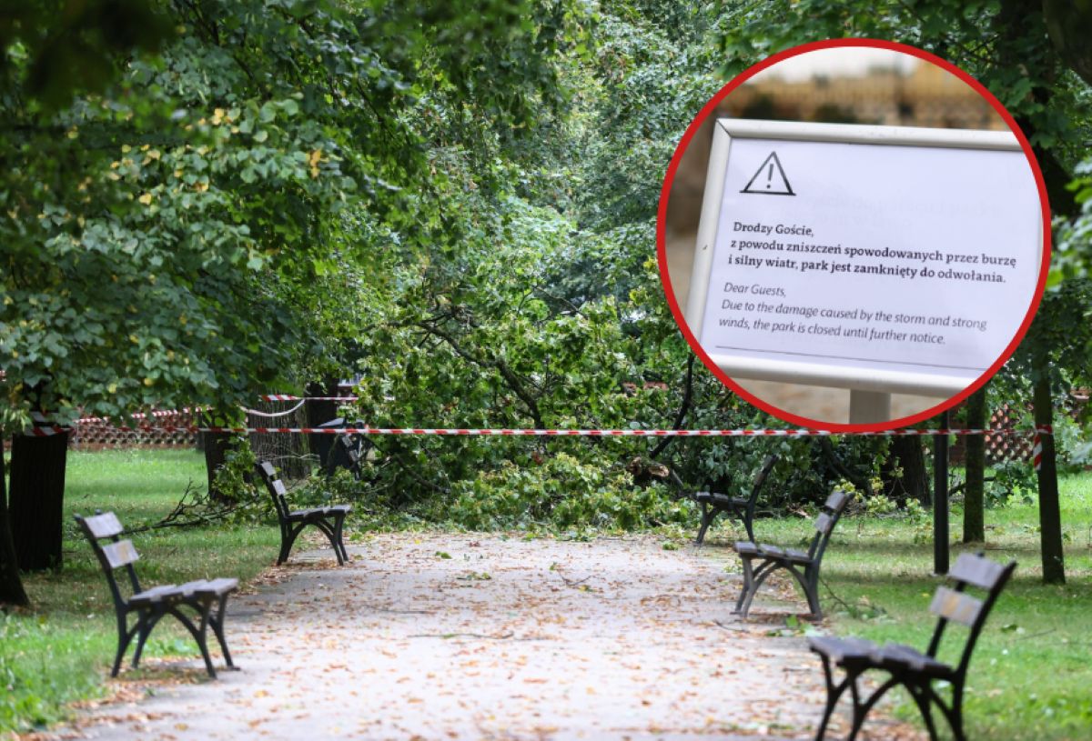 Ulewy przetoczyły się nad Warszawą. Sklepy w znanym centrum handlowym zamknięte