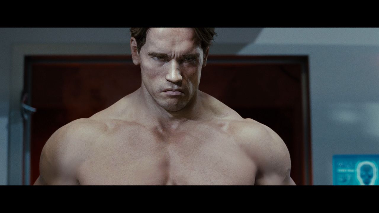 Cyfrowa twarz Arnolda w Terminator Salvation