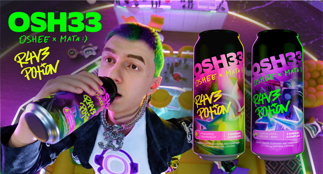 Mata twarzą nowych napojów Oshee