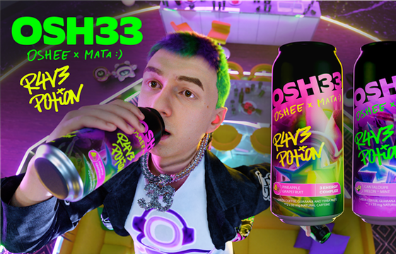 Mata twarzą nowych napojów Oshee