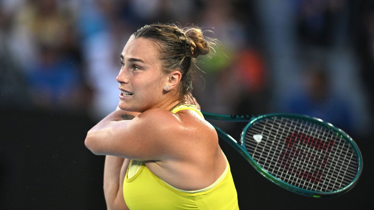 PAP/EPA / LUKAS COCH / Na zdjęciu: Aryna Sabalenka