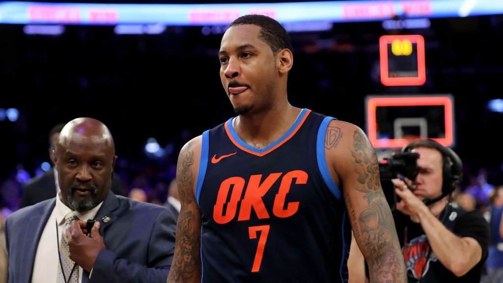 Getty Images / Abbie Parr / Na zdjęciu: Carmelo Anthony