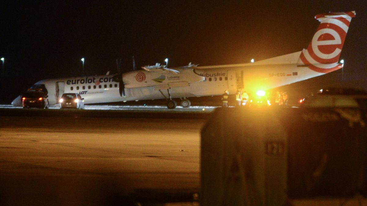 Podwozie to, w powszechnej opinii, najsłabszy element Bombardiera Q400