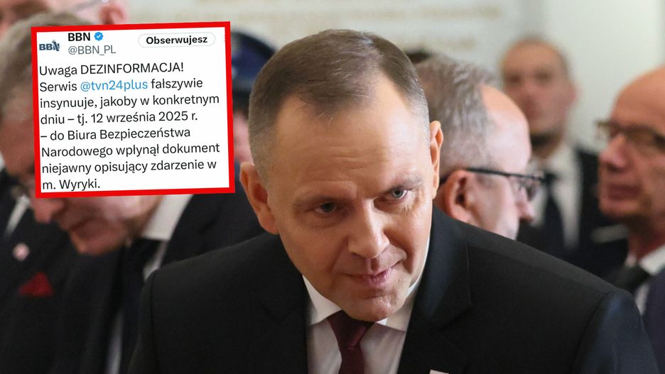 BBN oskarża TVN o dezinformację