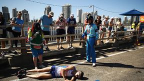 Dramatyczna walka szkockiego biegacza na trasie maratonu (galeria)