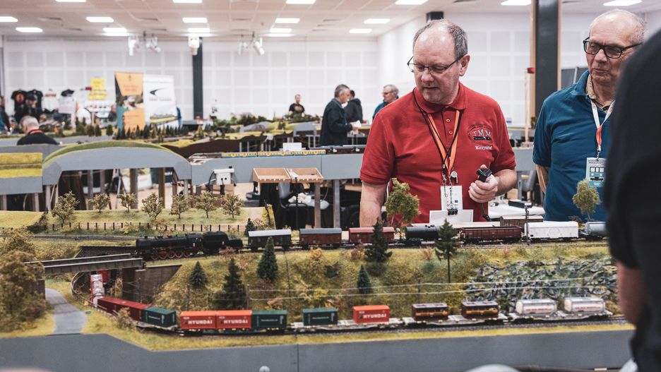 Świat kolejowy w miniaturze w Krakowie