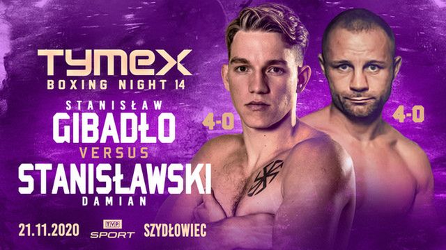 Materiały prasowe / Tymex Boxing Night / Na zdjęciu: walka Stanisław Gibadło vs Damian Stanisławski