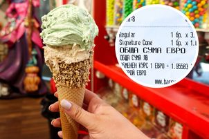 Tyle zapłaciłam za lody w Bułgarii. Drogo, a jakość jak z supermarketu