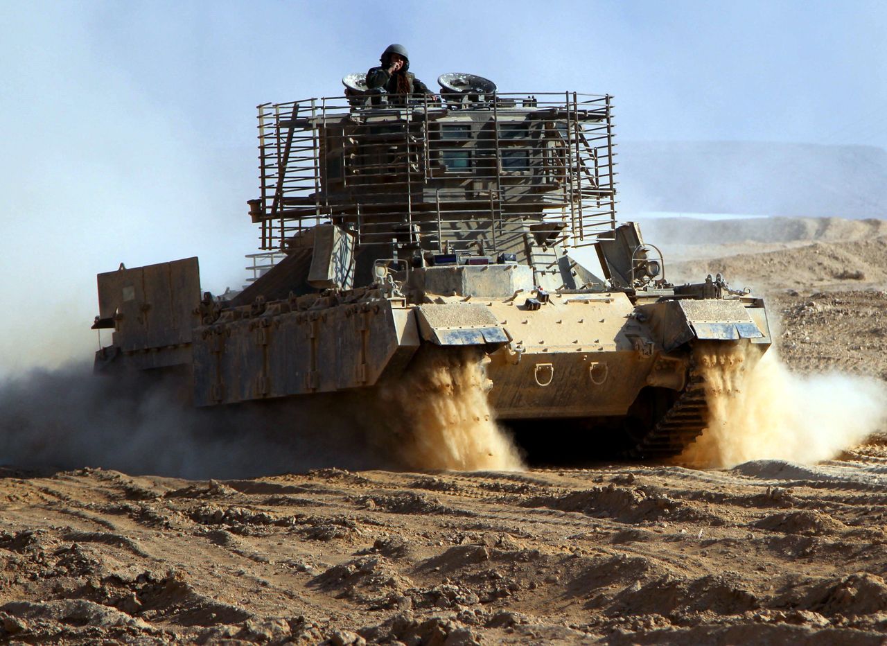 Nagmachon - izraelski ciężki wóz piechoty, przeznaczony do walk w konfliktach asymetrycznych
