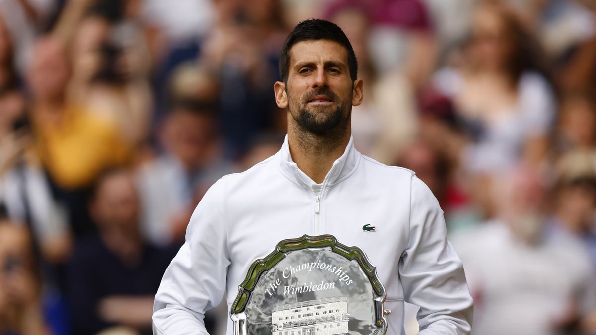 Novak Djoković, finalista Wimbledonu 2023