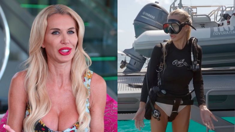 "Żony Miami". Aneta Glam nurkuje z Georgem