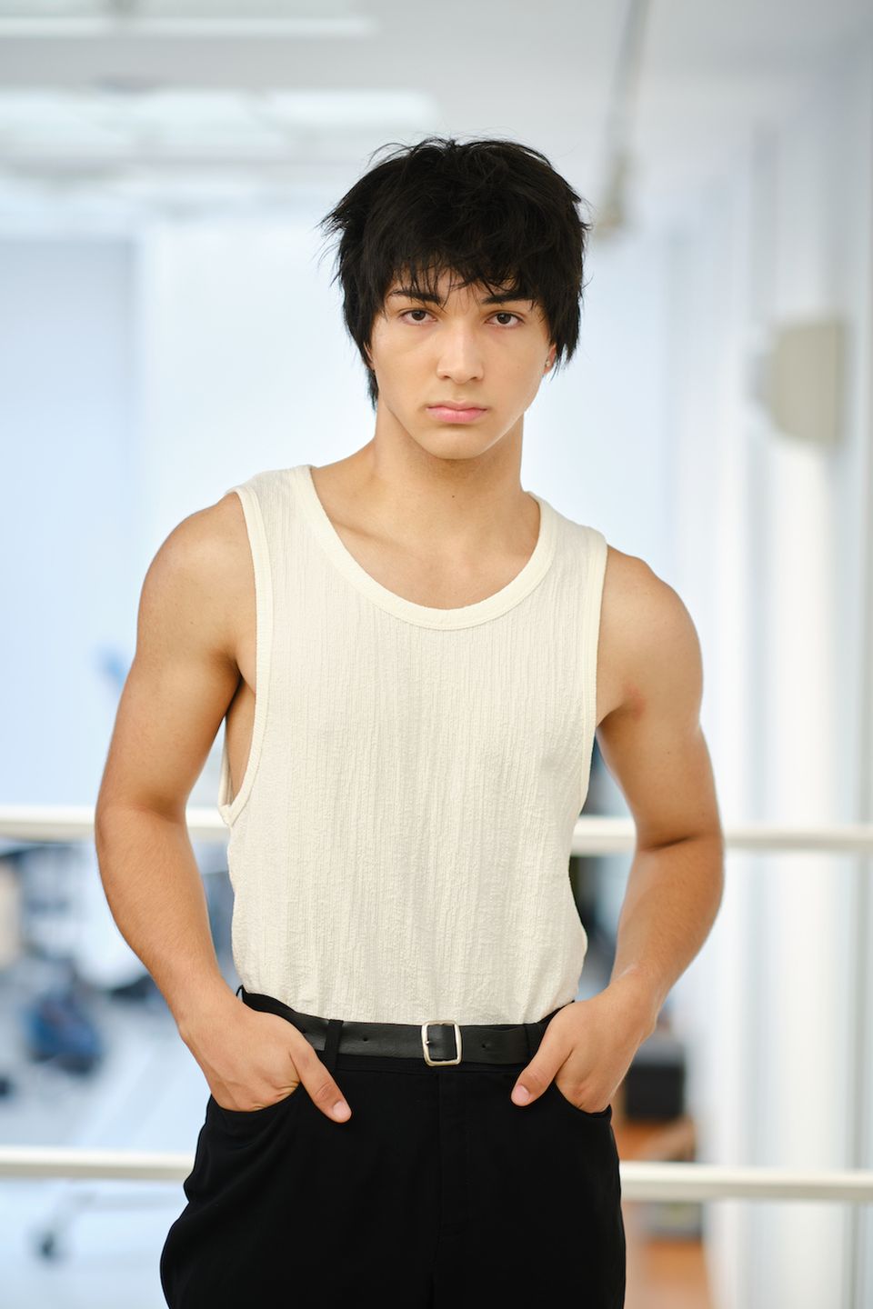 Krystian Embradora z Top Model przed metamorfozą