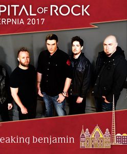 Breaking Benjamin po raz pierwszy w Polsce na Capital of Rock