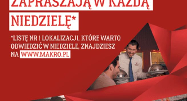 Makro kampanią „Otwarte w niedziele” promuje lokalnych przedsiębiorców