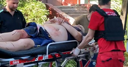 Rosyjski ostrzał mieszkalnych dzielnic Charkowa. Są zabici i ranni