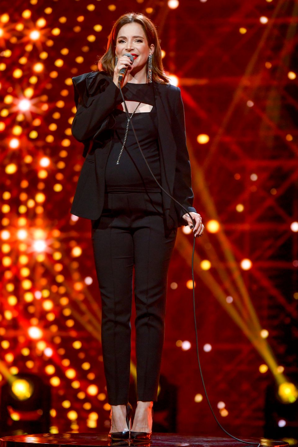 Anna Dereszowska na planie Jaka to melodia?