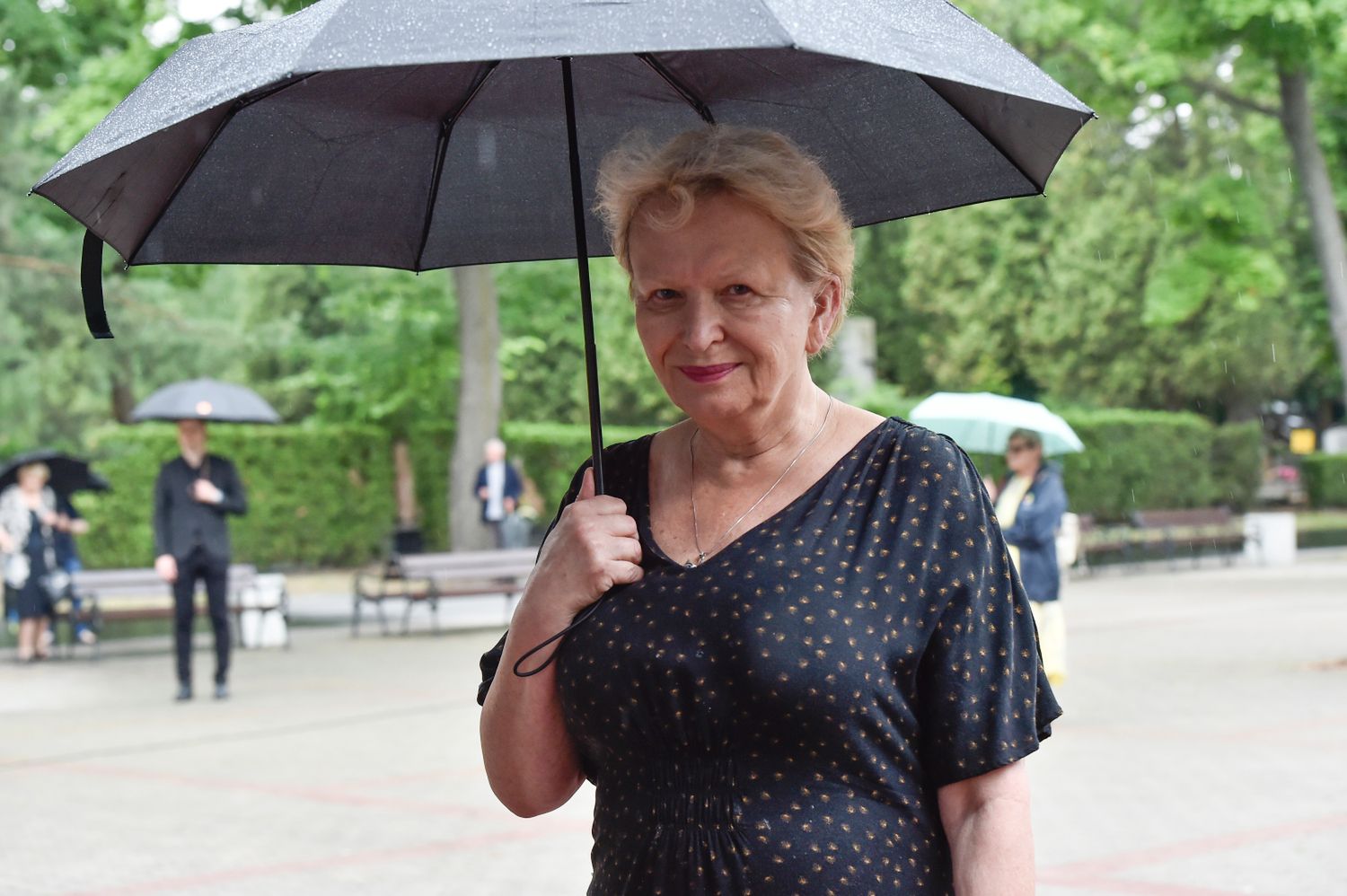 Pogrzeb Barbary Borys-Damięckiej - Sławomira Łozińska (fot. AKPA)
