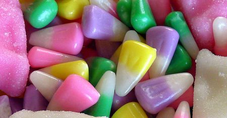 Cukierki w polewie jogurtowej