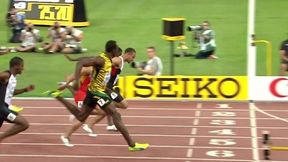 MŚ w Pekinie: Bolt z problemami pierwszy w półfinale na 100 m