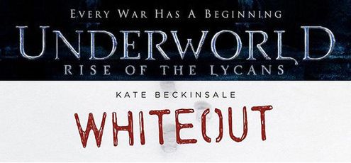 Zobacz fantastyczne plakaty trzeciego Underworld i Whiteout