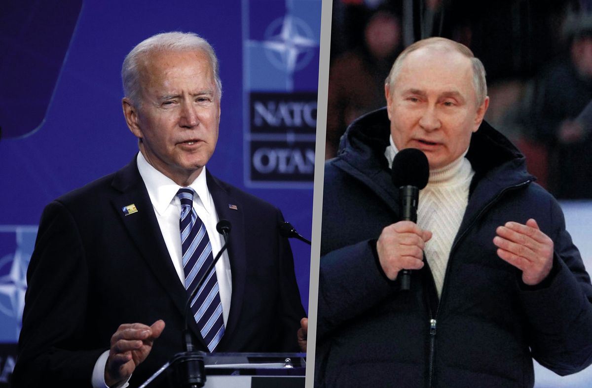 Biden nazwał Putina "zbrodniarzem wojennym" 