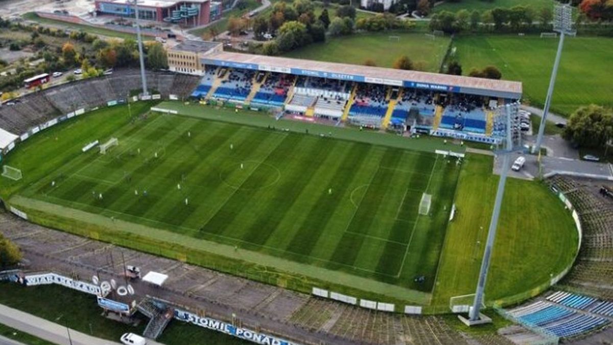 Materiały prasowe / Stomil Olsztyn / Tak obecnie wygląda stadion Stomilu