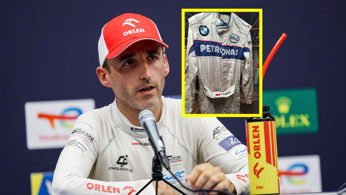 Materiały prasowe / Julien Delfosse / DPPI / Na zdjęciu: Robert Kubica, w prostokącie kombinezon Polaka z sezonu 2007