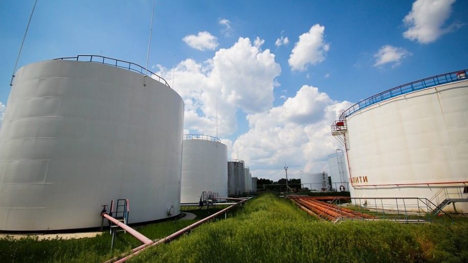 Zbiorniki należące do Ukrnafta