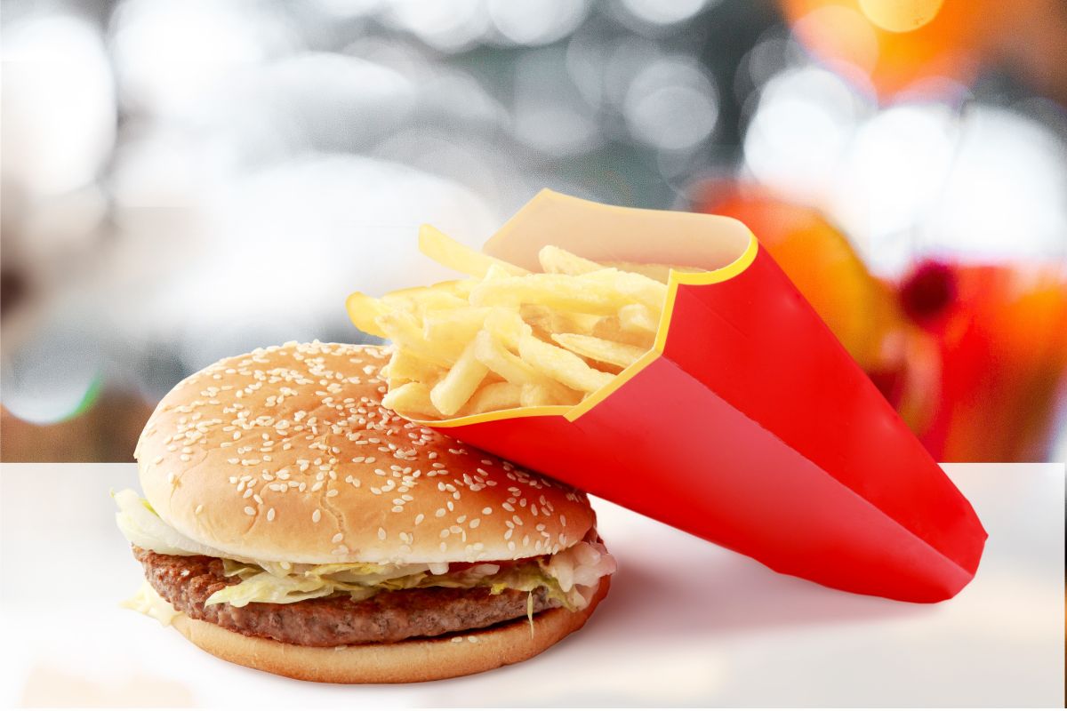 Zestaw w mcdonald's