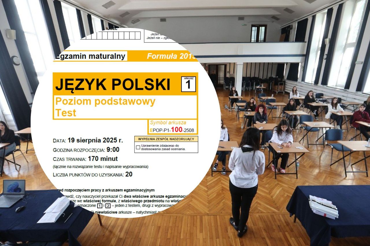 Matura poprawkowa 2025 w formule 2015. Arkusze CKE