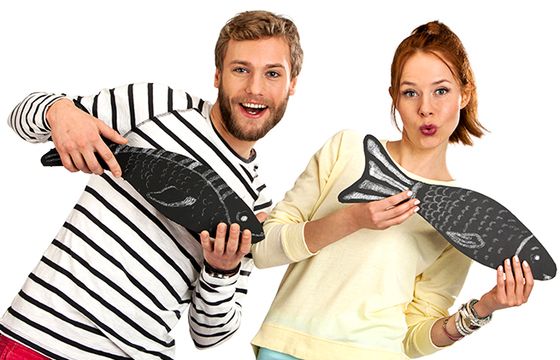 Restauracje North Fish reklamowane „na mały głód, na duży głód… na zdrowie!”