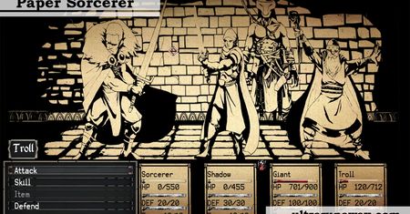 Podoba mi się jak twórcy Paper Sorcerer podchodzą do graczy