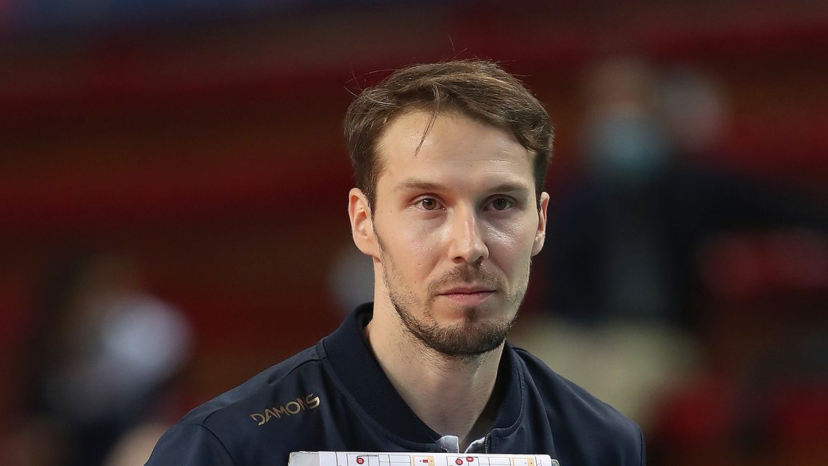 Materiały prasowe / CEV / Na zdjęciu: Przemysław Kawka, który jest członkiem sztabu szkoleniowego Chorwacji