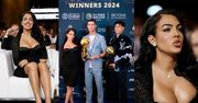 Wydekoltowana Georgina Rodriguez wspiera Cristiano Ronaldo na Globe Soccer Awards. Towarzyszył im 14-letni syn piłkarza