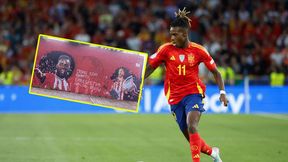 Zamalowana podobizna Nico Williamsa. "Straciłeś szacunek"