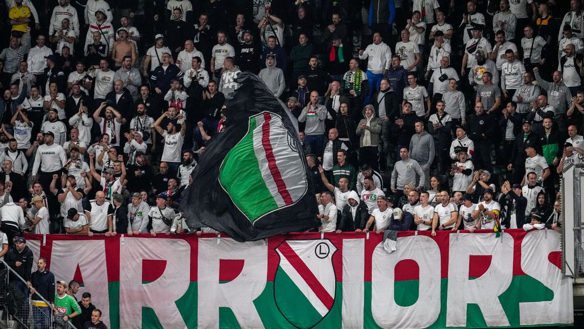 Getty Images / Patrick Goosen/BSR Agency / Na zdjęciu: kibice Legii Warszawa