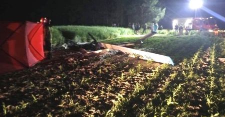 Tragiczny wypadek lotniczy na Podkarpaciu. Nie żyje 19-latek