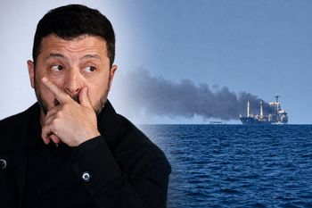 Rosja nasili ataki na statki na Morzu Czarnym? Zełenski ostrzega