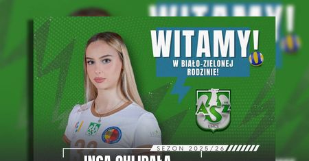 Od baletu po siatkówkę – Inga Chlipała nową środkową AZS UMCS Lublin!
