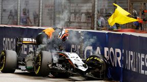 GP Singapuru: Kontrowersje po kolizji. Zawodnicy z pretensjami do siebie