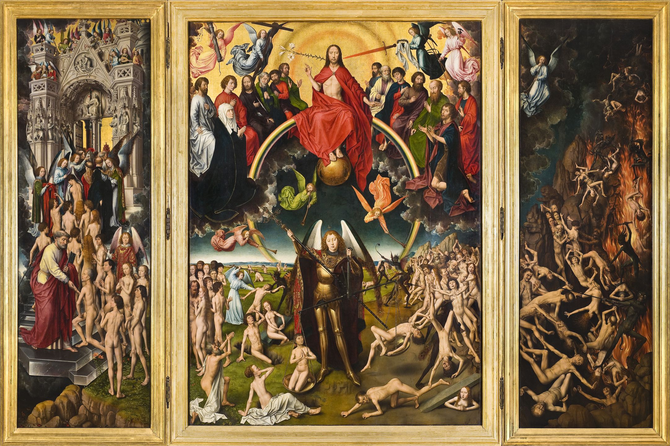 Hans Memling - Sąd Ostateczny 