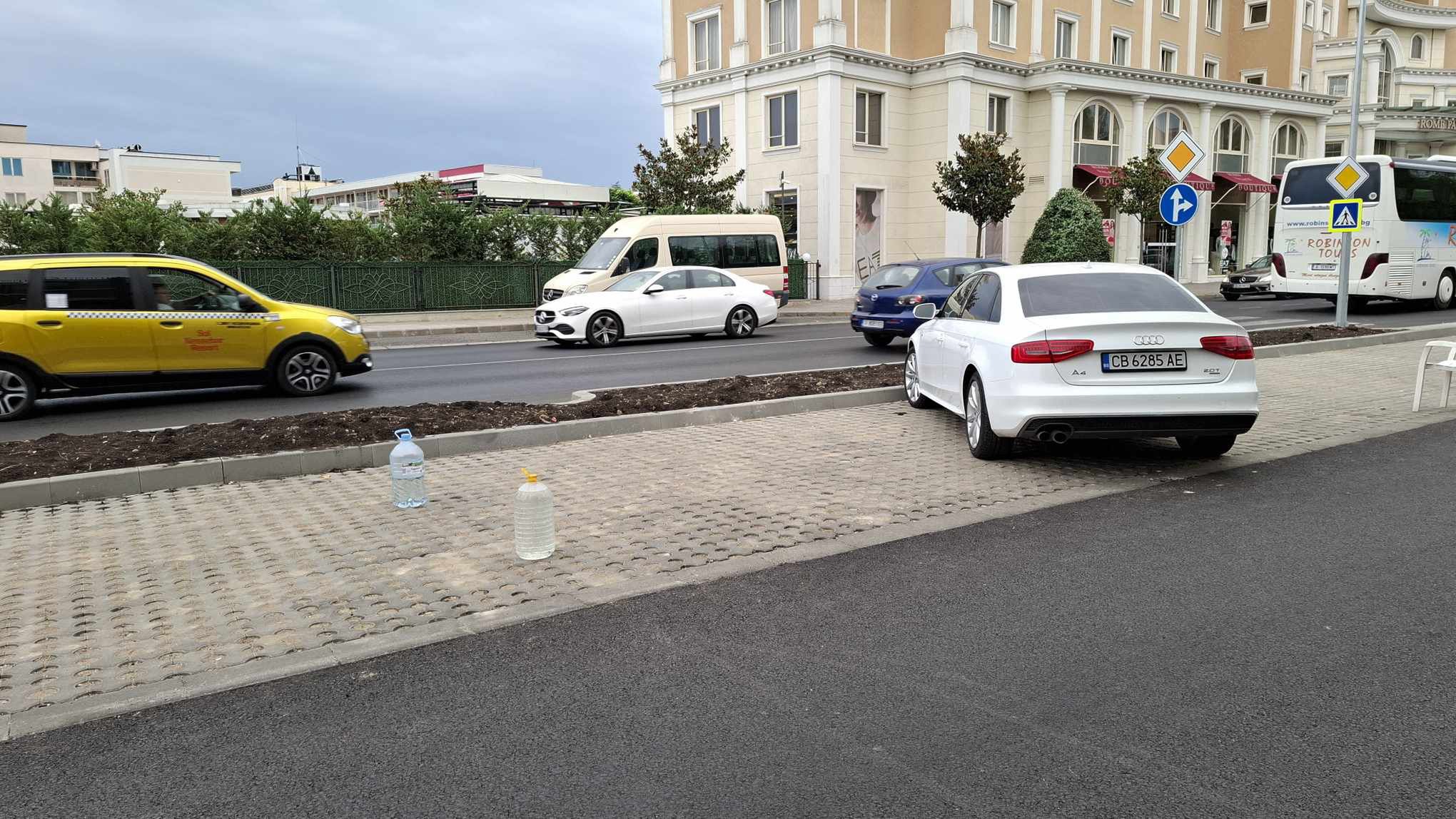 W taki sposób w Bułgarii rezerwują miejsca parkingowe