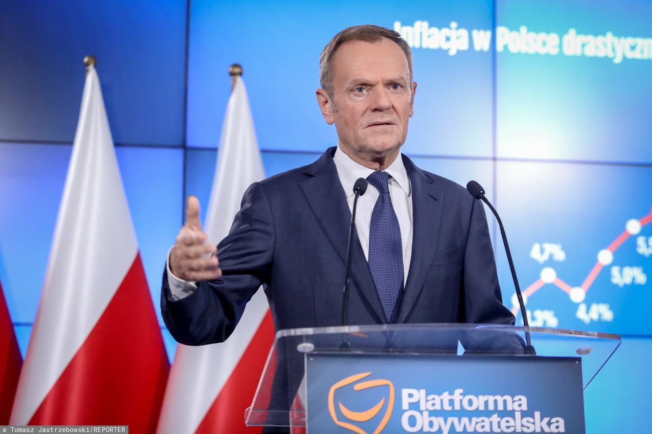 Donald Tusk o inflacji. Mówi, jak zawinił PiS