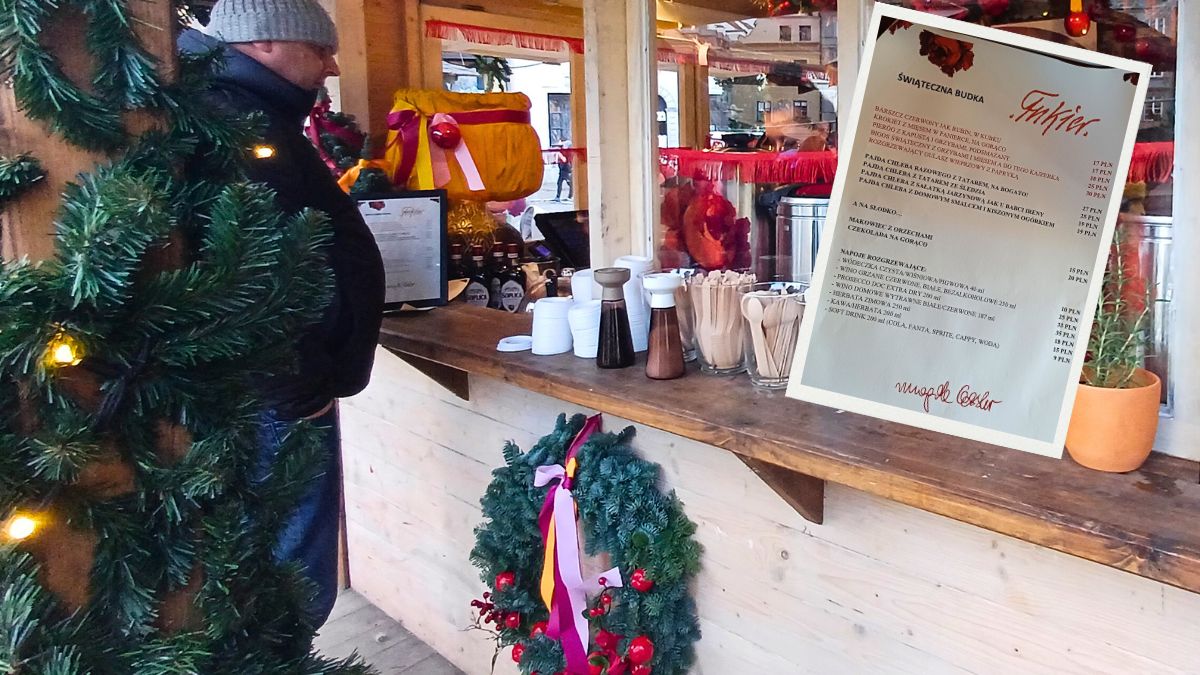 Jakie są ceny w budce Magdy Gessler na Jarmarku Bożonarodzeniowym w Warszawie?
