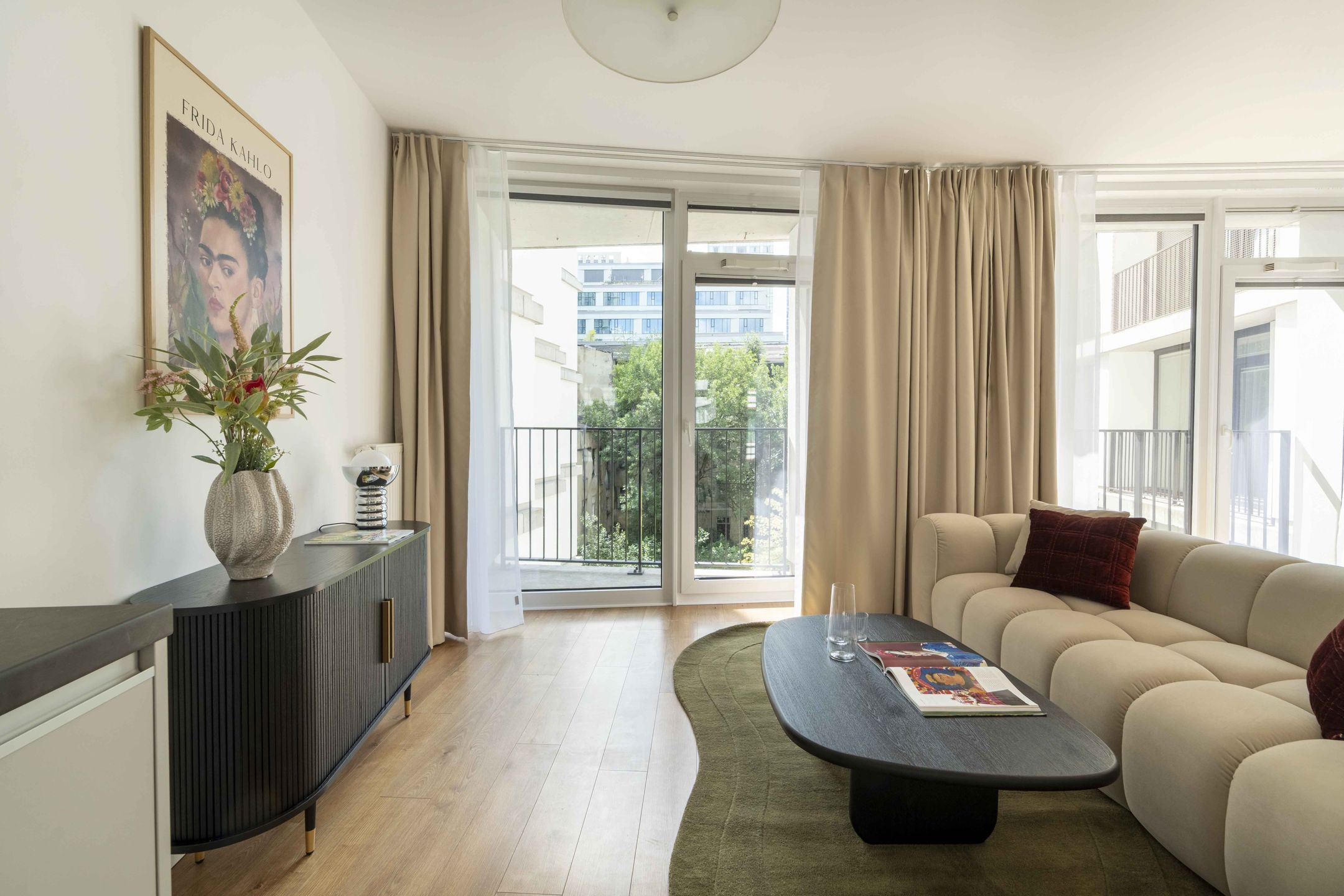 Apartament w Browarach Warszawskich.