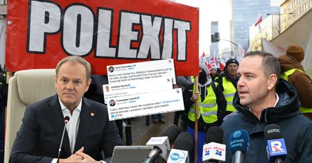 Tusk opublikował wpis z samego rana. "Kłamiesz nawet tak wcześnie"