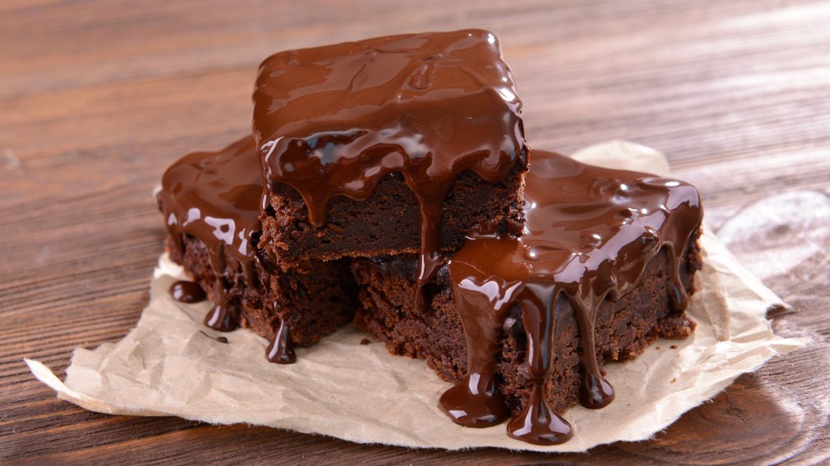 Czekoladowe ciasto z czerwonym burakiem